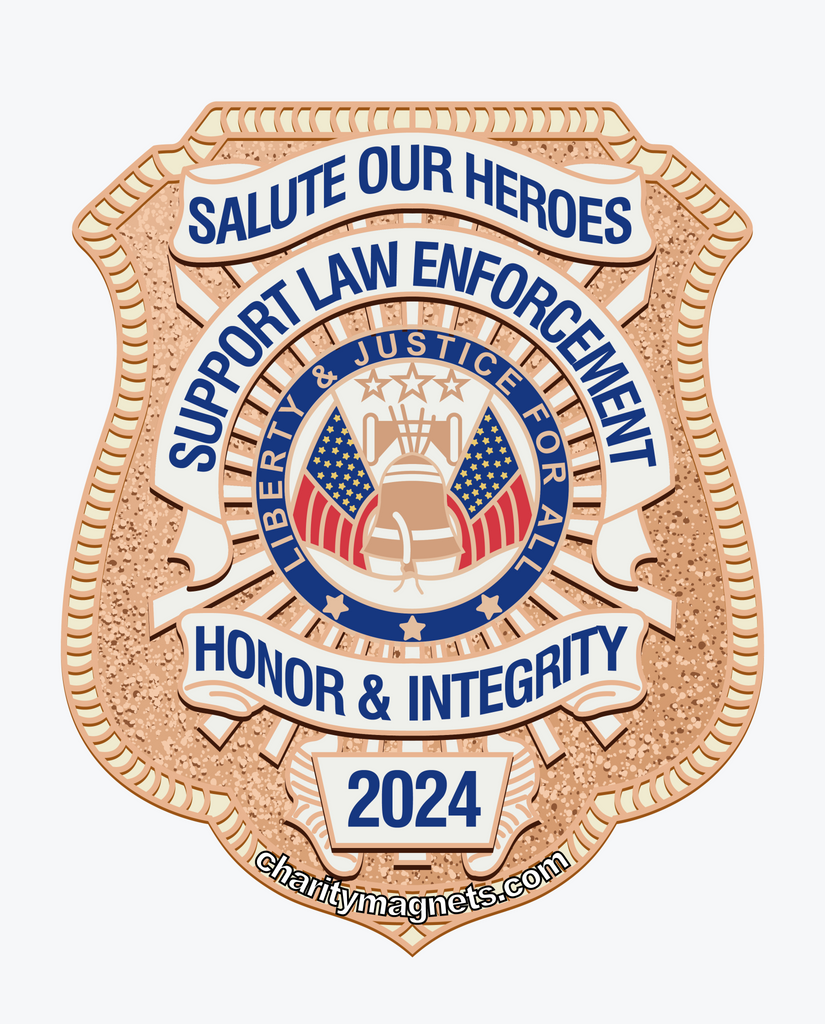 2024 Honor Badge Car Magnet