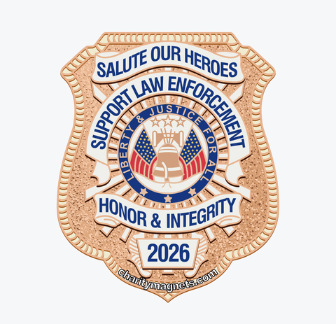 2026 Honor Badge Car Magnet